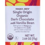 Trader Joe's Single Origin Organic Dark Chocolate with Vanilla Bean
