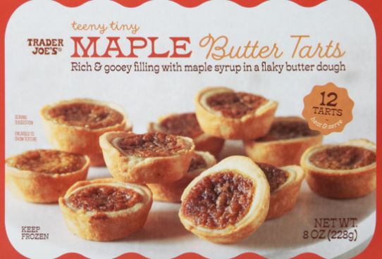 Trader Joe's Teeny Tiny Maple Butter Tarts