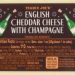 Trader Joe's English Cheddar Cheese with Champagne