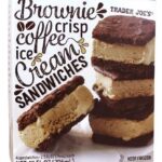Trader Joe's Brownie Crisp Coffee Ice Cream Sandwiches