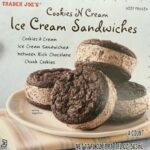Trader Joe's Cookies 'N Cream Ice Cream Sandwiches