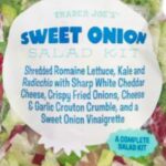 Trader Joe's Sweet Onion Salad Kit