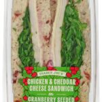 Trader Joe's Chicken & Cheddar Cheese Sandwich