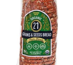 Trader Joe's Organic 21 Grains & Seeds Bread Thin Sliced