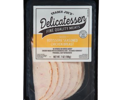 Trader Joe's Sliced Rotisserie Seasoned Chicken Breast