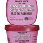 Trader Joe's Italian Mascarpone & Mixed Berries Gelato Style Frozen Dessert