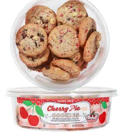 Trader Joe's Cherry Pie Flavored Cookies