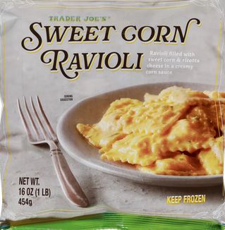 Trader Joe's Sweet Corn Ravioli